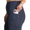 imageRBX Active Womens Plus Size Stretch AnkleFull Length Workout Running Gym Yoga LeggingsVintage Navy