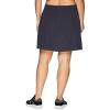imageRBX Active Womens Plus Size Stretch Woven Athletic Skort with Attached Bike Short and PocketsS21 Charcoal