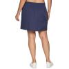 imageRBX Active Womens Plus Size Stretch Woven Athletic Skort with Attached Bike Short and PocketsSmoke Blue
