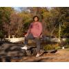 imageRBX Active Womens Plus Size Workout Top with Thumbholes Buttery Soft Lightweight Long Sleeve Tunic Yoga Top for WomenF22 Blackgrey Heather