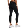 imageRBX Active Womens Power Hold High Waist Soft Athletic Yoga Legging with PocketsJet Black