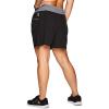 imageRBX Active Womens Relaxed Fit Breathable Ventilated Stretch Woven Athletic Walking Short with PocketsBlack Combo