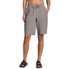 imageRBX Active Womens Relaxed Fit Breathable Ventilated Stretch Woven Athletic Walking Short with PocketsDriftwood 11inch