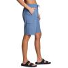 imageRBX Active Womens Relaxed Fit Breathable Ventilated Stretch Woven Athletic Walking Short with PocketsMoonlight Blue 11inch