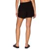 imageRBX Active Womens Relaxed Fit Breathable Ventilated Stretch Woven Athletic Walking Short with PocketsOverlap Black