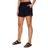imageRBX Active Womens Relaxed Fit Breathable Ventilated Stretch Woven Athletic Walking Short with PocketsOverlap Navy