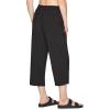 imageRBX Active Womens Relaxed Fit Lightweight Quick Drying Stretch Woven Pants with PocketsCapri Black