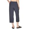 imageRBX Active Womens Relaxed Fit Lightweight Quick Drying Stretch Woven Pants with PocketsCapri Charcoal
