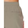 imageRBX Active Womens Relaxed Fit Lightweight Quick Drying Stretch Woven Pants with PocketsCapri Smoke Sage