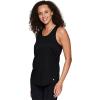 imageRBX Active Womens Sleeveless Athletic Performance Running Workout Yoga Tank Top with Mesh VentilationHeather Mesh Black