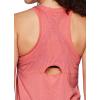 imageRBX Active Womens Sleeveless Athletic Performance Running Workout Yoga Tank Top with Mesh VentilationHeather Mesh Coral