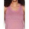 imageRBX Active Womens Sleeveless Athletic Performance Running Workout Yoga Tank Top with Mesh VentilationHeather Mesh Light Pink