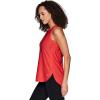 imageRBX Active Womens Sleeveless Athletic Performance Running Workout Yoga Tank Top with Mesh VentilationJacquard Mesh Dark Coral