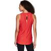 imageRBX Active Womens Sleeveless Athletic Performance Running Workout Yoga Tank Top with Mesh VentilationJacquard Mesh Dark Coral