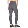 imageRBX Active Womens Super Soft Peached Space Dye Full Length Workout Running Yoga LeggingHeathered GreyBlack