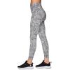 imageRBX Active Womens Ultra Hold 78 Ankle Full Length Printed Running Yoga LeggingBlackWhite Abstract Dot
