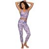 imageRBX Active Womens Ultra Hold 78 Ankle Full Length Printed Running Yoga LeggingDitsy Floral Multi
