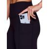 imageRBX Active Womens Ultra Soft Solid Workout Running Yoga Leggings with Pockets78 Black