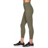 imageRBX Active Womens Ultra Soft Solid Workout Running Yoga Leggings with Pockets78 Olive Thyme