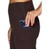 imageRBX Active Womens Ultra Soft Solid Workout Running Yoga Leggings with PocketsBlack Coffee