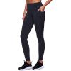 imageRBX Active Womens Ultra Soft Solid Workout Running Yoga Leggings with PocketsCloud Black