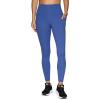 imageRBX Active Womens Ultra Soft Solid Workout Running Yoga Leggings with PocketsCobalt