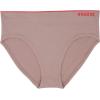 imageRBX Active Womens Underwear 5Pack Seamless Hipster Panties Bikini BriefsRib CoralGrey Multi