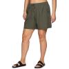 imageRBX Active Womens Walking Shorts Stretch Woven Quick Drying Workout Hiking Short with Pockets with Plus Sizes6inch Olive