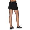 imageRBX Active Womens Workout Running Shorts with Attached Bike ShortLaser Mesh Black