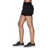 imageRBX Active Womens Workout Running Shorts with Attached Bike ShortLaser Mesh Black