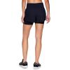 imageRBX Active Womens Workout Running Shorts with Attached Bike ShortSeersucker Navy