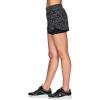 imageRBX Active Womens Workout Running Shorts with Attached Bike ShortSpace Speckle