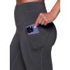 imageRBX FleeceLined Leggings for Women Yoga Pants with Pockets Gym Pants for Cold Weather FullLength Leggings for Running YogaCharcoal Grey