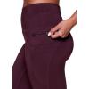 imageRBX FleeceLined Leggings for Women Yoga Pants with Pockets Gym Pants for Cold Weather FullLength Leggings for Running YogaEggplant