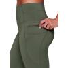 imageRBX FleeceLined Leggings for Women Yoga Pants with Pockets Gym Pants for Cold Weather FullLength Leggings for Running YogaThyme Green