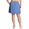 imageRBX Plus Size Longer Length Skort for Women Quick Drying Woven Pickleball Golf Skort with Pockets for Tennis Hiking RunningMoonlight Blue