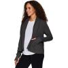 imageRBX Womens Cropped Lightweight French Terry Cardigan Yoga Sweater With Pockets