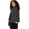imageRBX Womens Cropped Lightweight French Terry Cardigan Yoga Sweater With Pockets