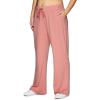 imageRBX Womens Plus Size Lightweight French Terry Wide Leg Sweatpants with Pockets