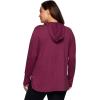 imageRBX Womens Plus Yoga Long Sleeve Running Athletic Workout Jersey Pullover Hoodie