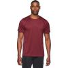 imageRBX Active Mens Athletic Performance Workout Gym Running Short Sleeve Crewneck TShirtXtrain Heather Wine