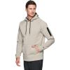 imageRBX Active Mens Fleece Workout Athletic Pullover HoodieStone Combo