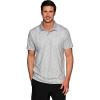 imageRBX Active Mens Golf Shirt Short Sleeve Quick Drying Performance Polo ShirtTonal Geo Light Grey