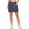 imageRBX Active Womens GolfTennis Everyday Casual Athletic Skort with Bike ShortsS20 Charcoal