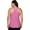 imageRBX Active Womens Plus Size Sleeveless Relaxed Fashion Workout Yoga Tank TopPink Orchid