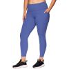 imageRBX Active Womens Plus Size Stretch AnkleFull Length Workout Running Gym Yoga LeggingsPeached Cobalt