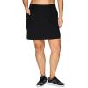 imageRBX Active Womens Plus Size Stretch Woven Athletic Skort with Attached Bike Short and PocketsS21 Black