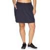 imageRBX Active Womens Plus Size Stretch Woven Athletic Skort with Attached Bike Short and PocketsS21 Charcoal