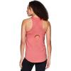 imageRBX Active Womens Sleeveless Athletic Performance Running Workout Yoga Tank Top with Mesh VentilationHeather Mesh Coral