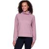 imageRBX Active Womens Ultra Soft Quilted Cowl Neck Pullover SweatshirtCable Light Pink